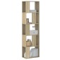vidaXL Βιβλιοθήκη 5Επιπέδων Sonoma Δρυς 45x23,5x162,5εκ. Επεξεργ. Ξύλο