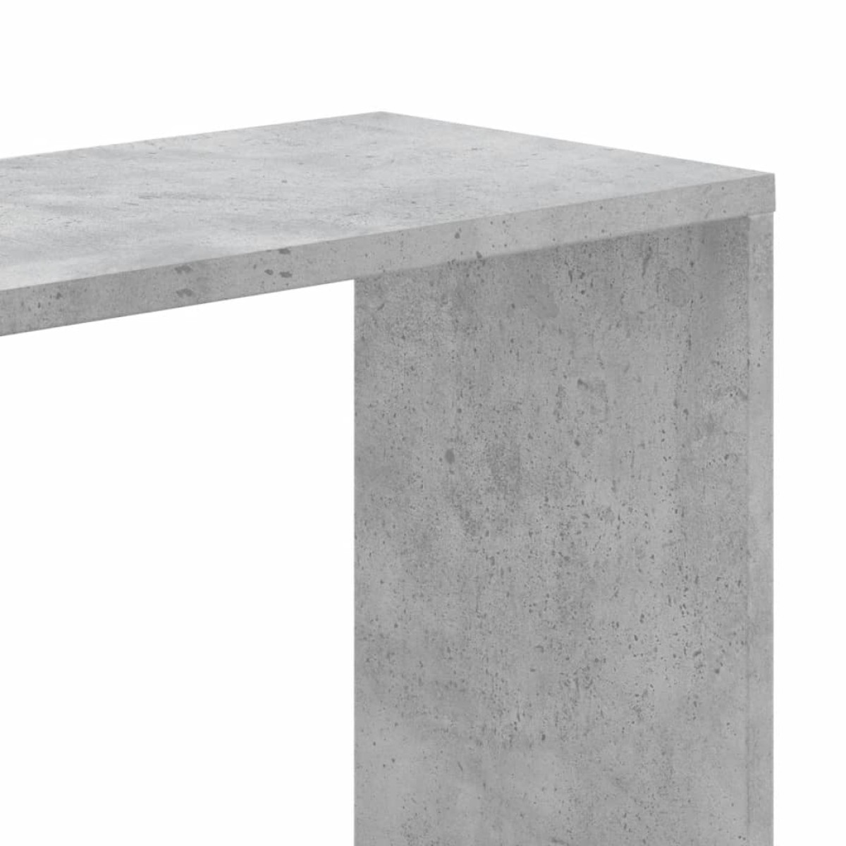 vidaXL Βιβλιοθήκη 5 Επιπέδων Γκρι Σκυροδέματος 45 x 23,5 x 162,5 εκ.