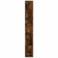 vidaXL Βιβλιοθήκη 5 Επιπέδων Καπνιστή Δρυς 45x23,5x162,5εκ. Επεξ. Ξύλο