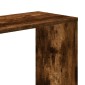 vidaXL Βιβλιοθήκη 5 Επιπέδων Καπνιστή Δρυς 45x23,5x162,5εκ. Επεξ. Ξύλο