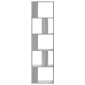 vidaXL Βιβλιοθήκη 5 Επιπέδων Γκρι Sonoma 45x23,5x162,5 εκ. Επεξ. Ξύλο
