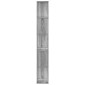 vidaXL Βιβλιοθήκη 5 Επιπέδων Γκρι Sonoma 45x23,5x162,5 εκ. Επεξ. Ξύλο