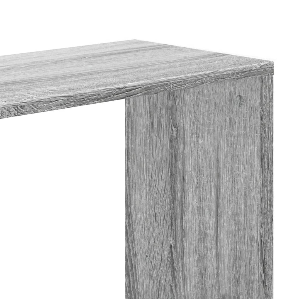 vidaXL Βιβλιοθήκη 5 Επιπέδων Γκρι Sonoma 45x23,5x162,5 εκ. Επεξ. Ξύλο
