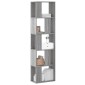 vidaXL Βιβλιοθήκη 5 Επιπέδων Γκρι Sonoma 45x23,5x162,5 εκ. Επεξ. Ξύλο