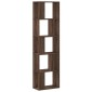 vidaXL Βιβλιοθήκη 5 Επιπέδων Καφέ Δρυς 45x23,5x162,5 εκ. Επεξεργ. Ξύλο