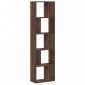 vidaXL Βιβλιοθήκη 5 Επιπέδων Καφέ Δρυς 45x23,5x162,5 εκ. Επεξεργ. Ξύλο
