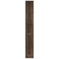 vidaXL Βιβλιοθήκη 5 Επιπέδων Καφέ Δρυς 45x23,5x162,5 εκ. Επεξεργ. Ξύλο