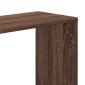 vidaXL Βιβλιοθήκη 5 Επιπέδων Καφέ Δρυς 45x23,5x162,5 εκ. Επεξεργ. Ξύλο