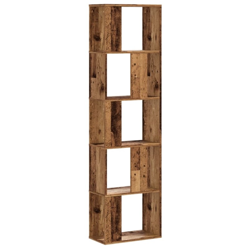 vidaXL Βιβλιοθήκη 5 Επιπέδων 45x23,5x162,5 εκ. Επεξεργ. Ξύλο