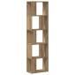 vidaXL Βιβλιοθήκη 5 Επιπέδων Δρυς 45x23,5x162,5 εκ. Επεξεργ. Ξύλο