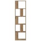 vidaXL Βιβλιοθήκη 5 Επιπέδων Δρυς 45x23,5x162,5 εκ. Επεξεργ. Ξύλο