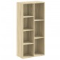 vidaXL Βιβλιοθήκη Sonoma Δρυς 50x25x105 εκ. από Επεξεργασμένο Ξύλο