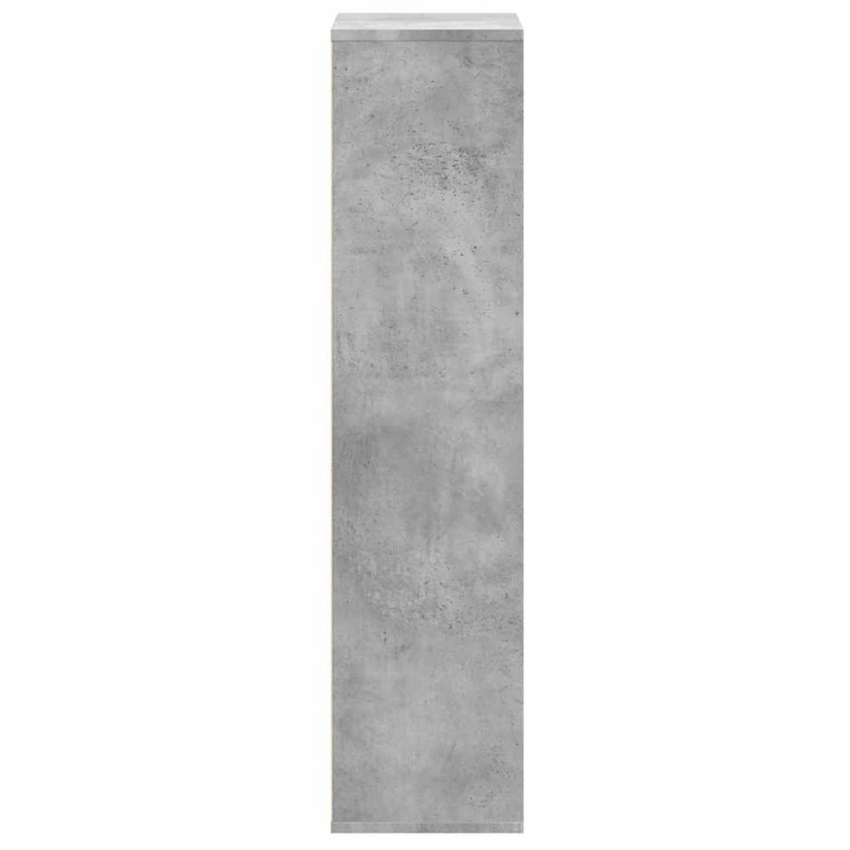 vidaXL Βιβλιοθήκη Γκρι Σκυροδέματος 50x25x105 εκ. Επεξεργ. Ξύλο