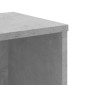 vidaXL Βιβλιοθήκη Γκρι Σκυροδέματος 50x25x105 εκ. Επεξεργ. Ξύλο