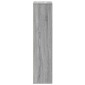 vidaXL Βιβλιοθήκη Γκρι Sonoma 50x25x105 εκ. από Επεξεργ. Ξύλο