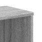 vidaXL Βιβλιοθήκη Γκρι Sonoma 50x25x105 εκ. από Επεξεργ. Ξύλο