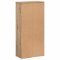 vidaXL Βιβλιοθήκη Αρτισιανή Δρυς 50x25x105 εκ. από Επεξεργασμένο Ξύλο