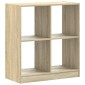 vidaXL Βιβλιοθήκη Sonoma Δρυς 68,5x32x75 εκ. από Επεξεργ. Ξύλο