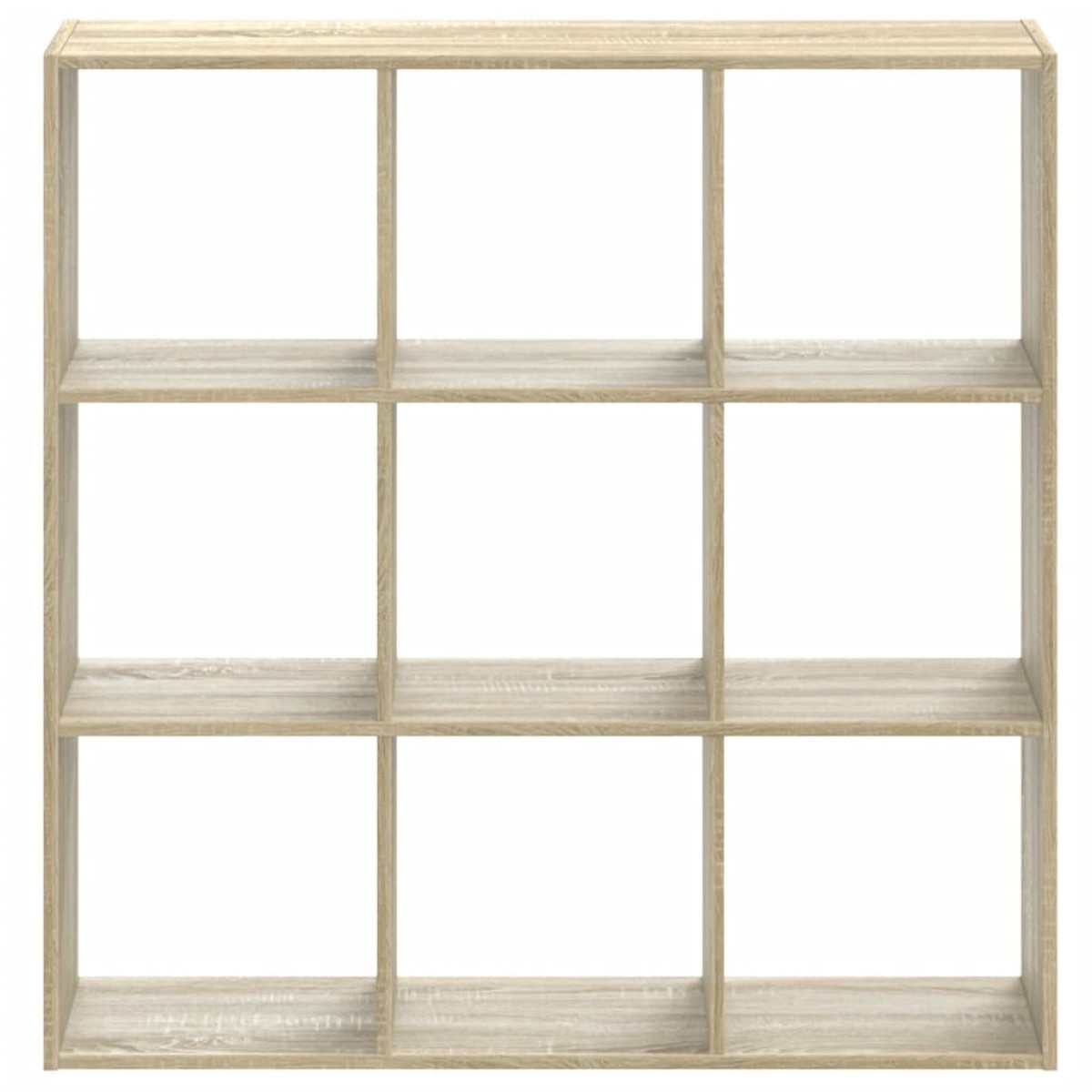 vidaXL Βιβλιοθήκη Sonoma Δρυς 102x32x102 εκ. από Επεξεργασμένο Ξύλο