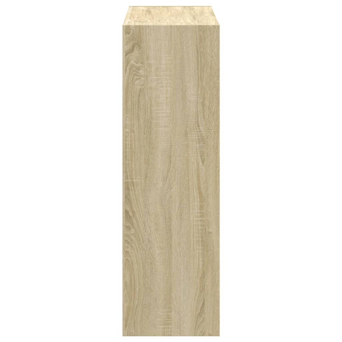 vidaXL Βιβλιοθήκη Sonoma Δρυς 102x32x102 εκ. από Επεξεργασμένο Ξύλο