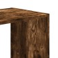 vidaXL Βιβλιοθήκη Καπνιστή Δρυς 68,5x32x68,5 εκ. από Επεξεργ. Ξύλο
