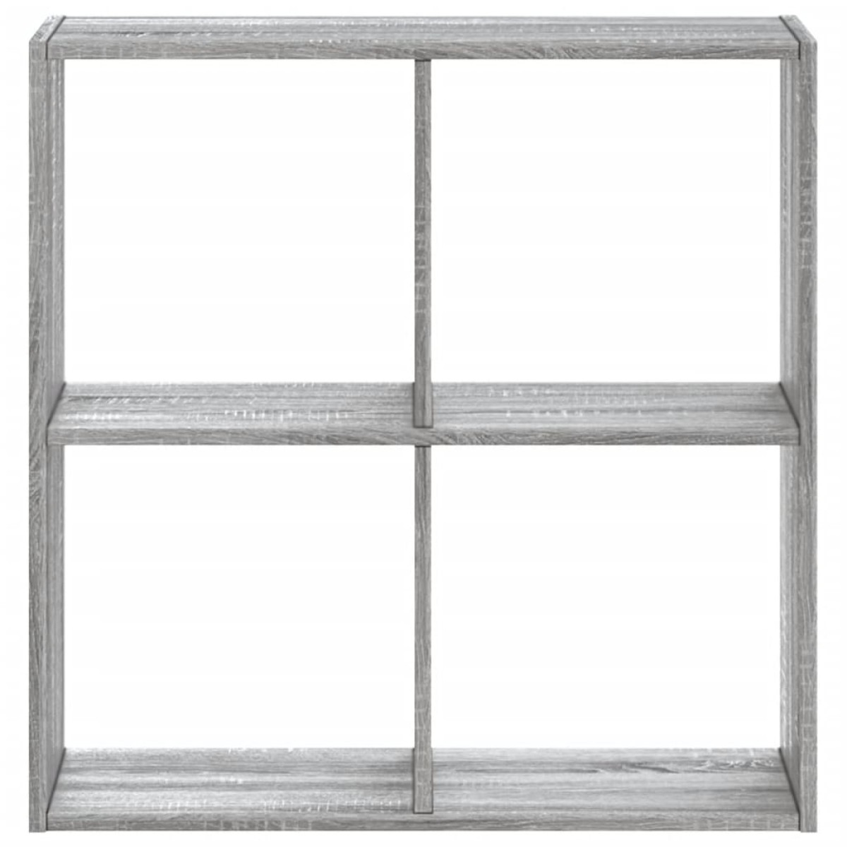 vidaXL Βιβλιοθήκη Γκρι Sonoma 68,5x32x68,5 εκ. από Επεξεργ. Ξύλο
