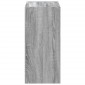 vidaXL Βιβλιοθήκη Γκρι Sonoma 68,5x32x68,5 εκ. από Επεξεργ. Ξύλο