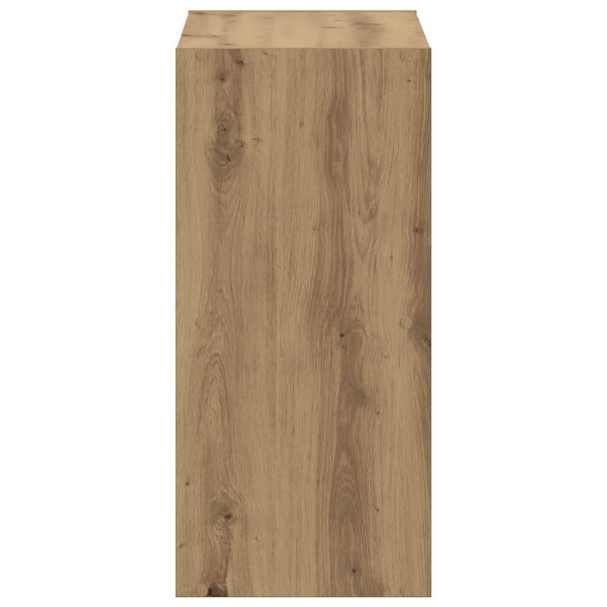 vidaXL Βιβλιοθήκη Αρτισιανή Δρυς 68,5x32x68,5 εκ. Επεξεργασμένο Ξύλο