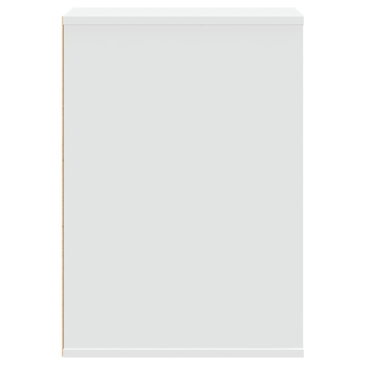 vidaXL Συρταριέρα Γωανική Λευκή 40x41x58 εκ. από Επεξεργασμένο Ξύλο