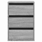 vidaXL Συρταριέρα Γκρι Sonoma 40x41x58 εκ. από Επεξεργ. Ξύλο