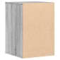 vidaXL Συρταριέρα Γκρι Sonoma 40x41x58 εκ. από Επεξεργ. Ξύλο