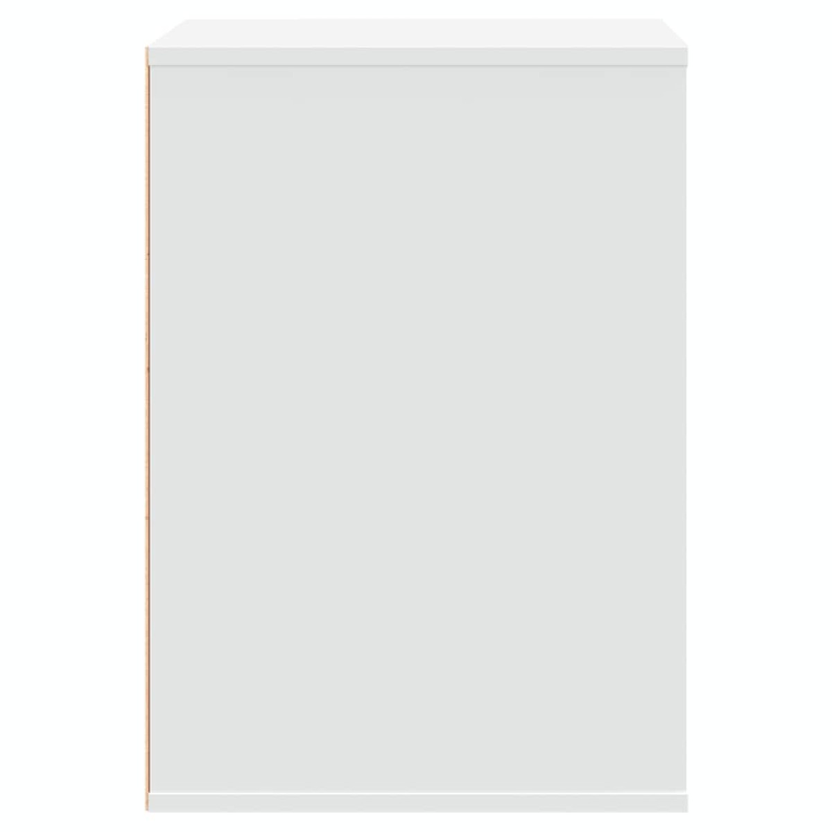 vidaXL Συρταριέρα Γωανική Λευκή 60x41x58 εκ. από Επεξεργασμένο Ξύλο