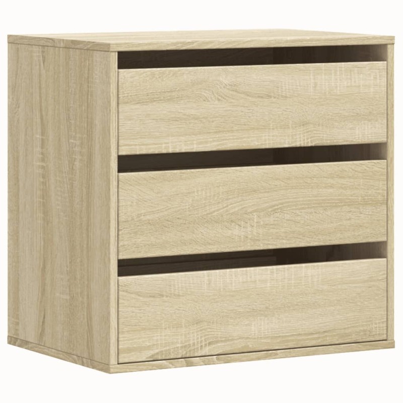 vidaXL Συρταριέρα Sonoma Δρυς 60x41x58 εκ. από Επεξεργ. Ξύλο