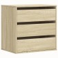 vidaXL Συρταριέρα Sonoma Δρυς 60x41x58 εκ. από Επεξεργ. Ξύλο