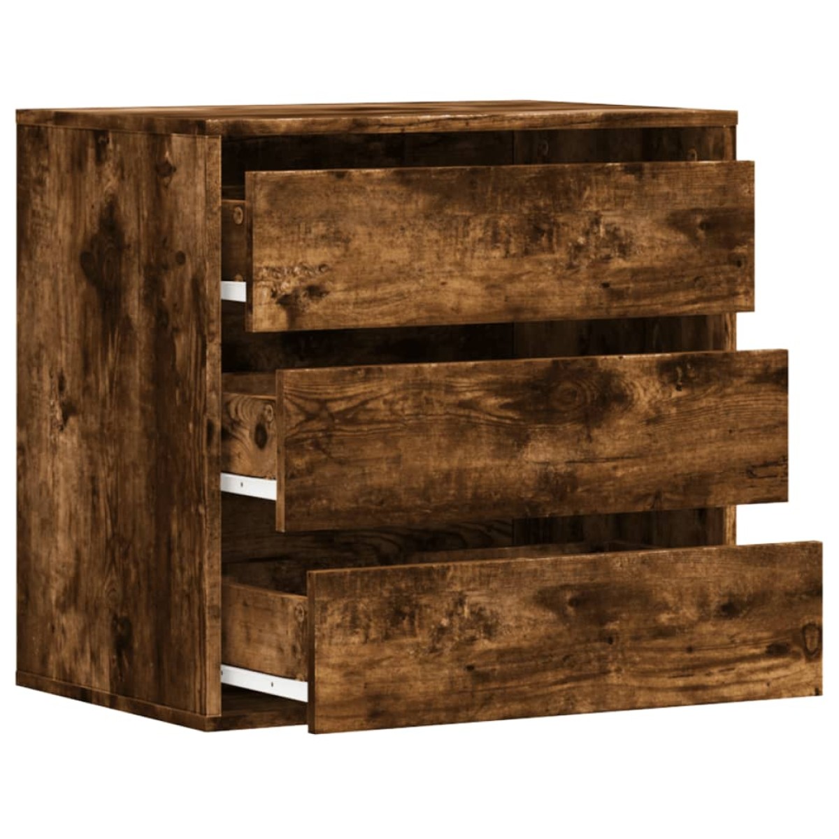 vidaXL Συρταριέρα Καπνιστή Δρυς 60x41x58 εκ. από Επεξεργ. Ξύλο