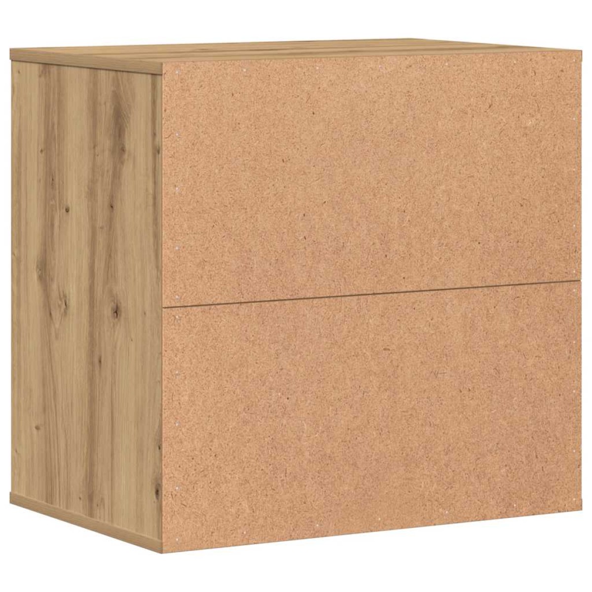 vidaXL Συρταριέρα Γωνιακή Αρτισιανή Δρυς 60x41x58 εκ. Επεξεργ. Ξύλο