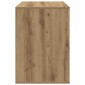 vidaXL Συρταριέρα Γωνιακή Αρτισιανή Δρυς 60x41x58 εκ. Επεξεργ. Ξύλο
