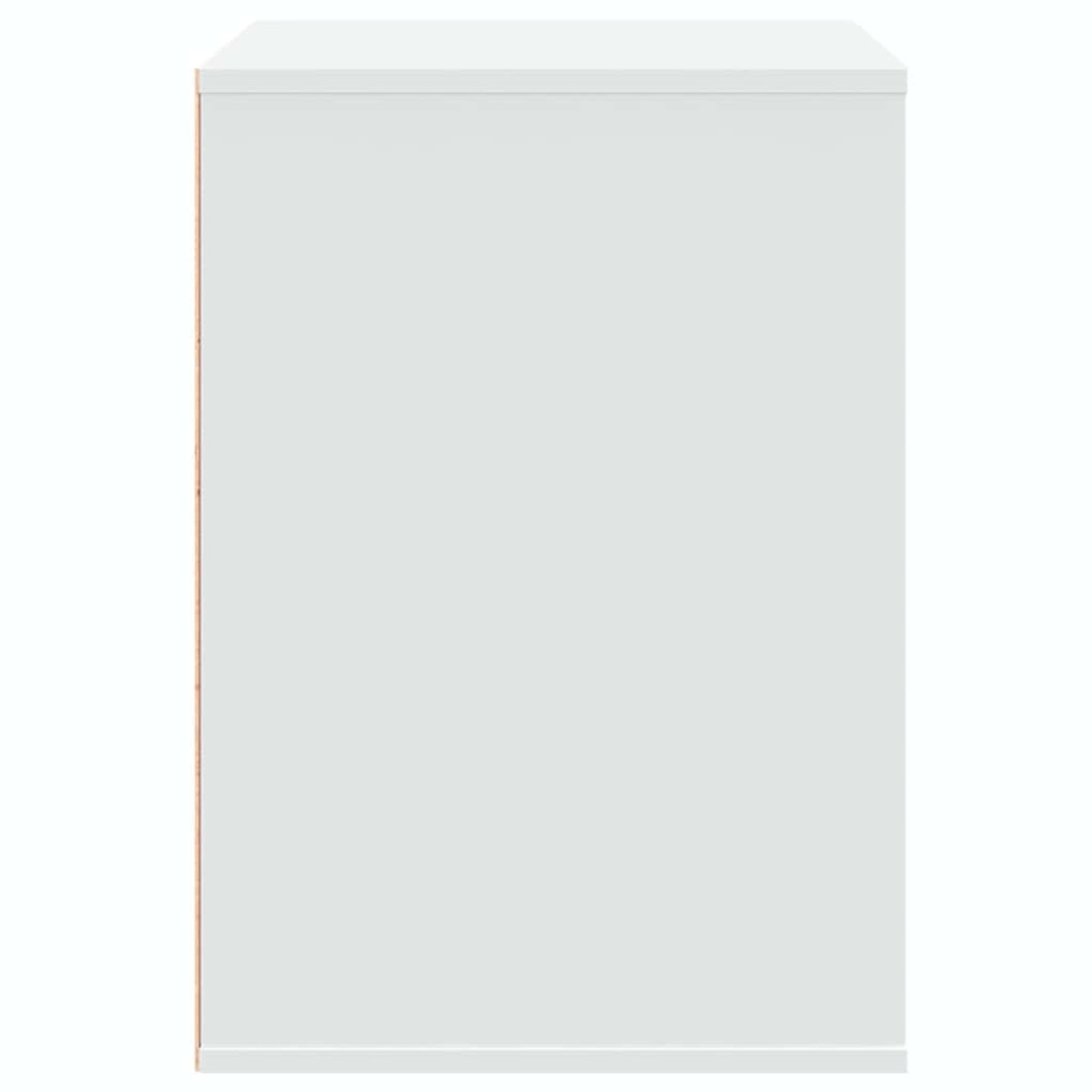 vidaXL Συρταριέρα Γωανική Λευκή 80x41x58 εκ. από Επεξεργασμένο Ξύλο