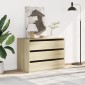 vidaXL Συρταριέρα Sonoma Δρυς 80x41x58 εκ. από Επεξεργ. Ξύλο