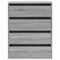 vidaXL Συρταριέρα Γκρι Sonoma 60x41x76 εκ. από Επεξεργ. Ξύλο