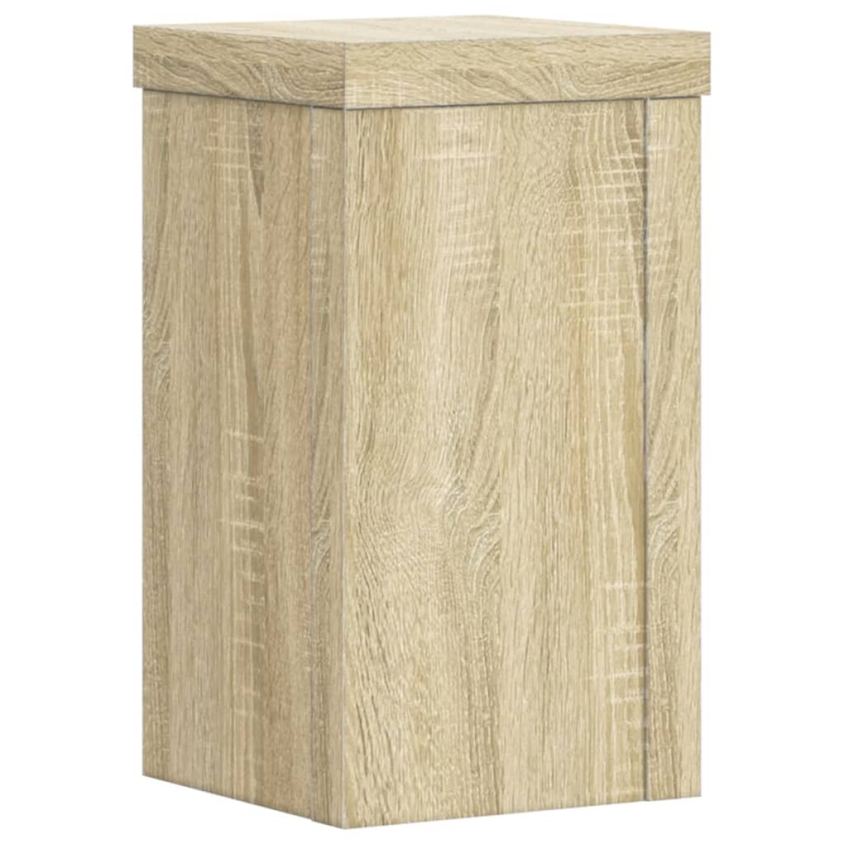 vidaXL Βάσεις Φυτών 2 Τεμ. Sonoma Δρυς 10x10x18 εκ. Επεξεργασμένο Ξύλο