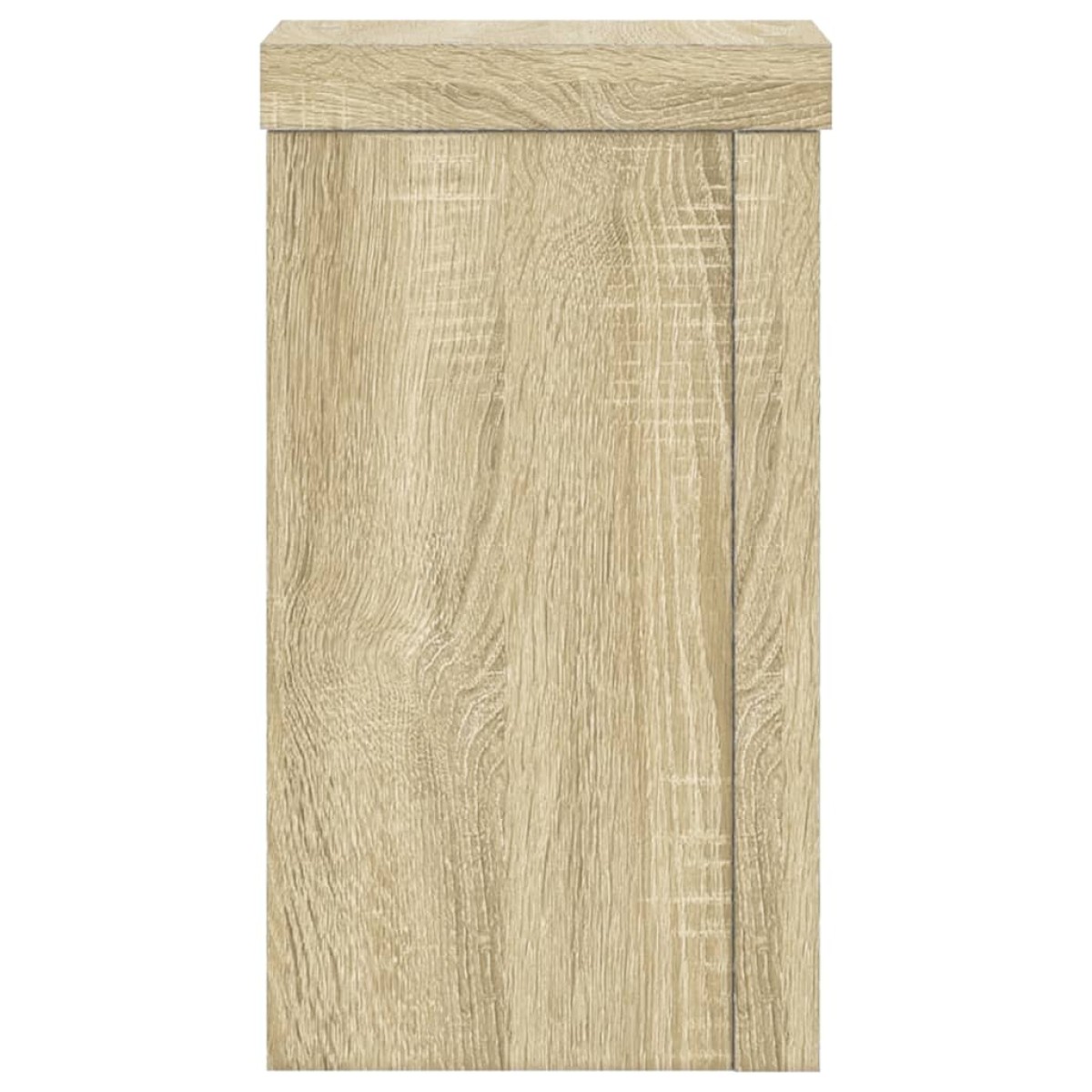 vidaXL Βάσεις Φυτών 2 Τεμ. Sonoma Δρυς 10x10x18 εκ. Επεξεργασμένο Ξύλο