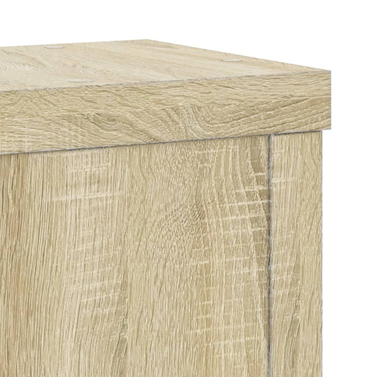 vidaXL Βάσεις Φυτών 2 Τεμ. Sonoma Δρυς 10x10x18 εκ. Επεξεργασμένο Ξύλο