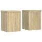vidaXL Βάσεις Φυτών 2 Τεμ. Sonoma Δρυς 15x15x20 εκ. Επεξεργασμένο Ξύλο
