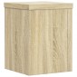 vidaXL Βάσεις Φυτών 2 Τεμ. Sonoma Δρυς 15x15x20 εκ. Επεξεργασμένο Ξύλο