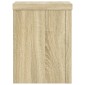 vidaXL Βάσεις Φυτών 2 Τεμ. Sonoma Δρυς 15x15x20 εκ. Επεξεργασμένο Ξύλο