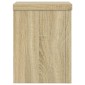 vidaXL Βάσεις Φυτών 2 Τεμ. Sonoma Δρυς 15x15x20 εκ. Επεξεργασμένο Ξύλο