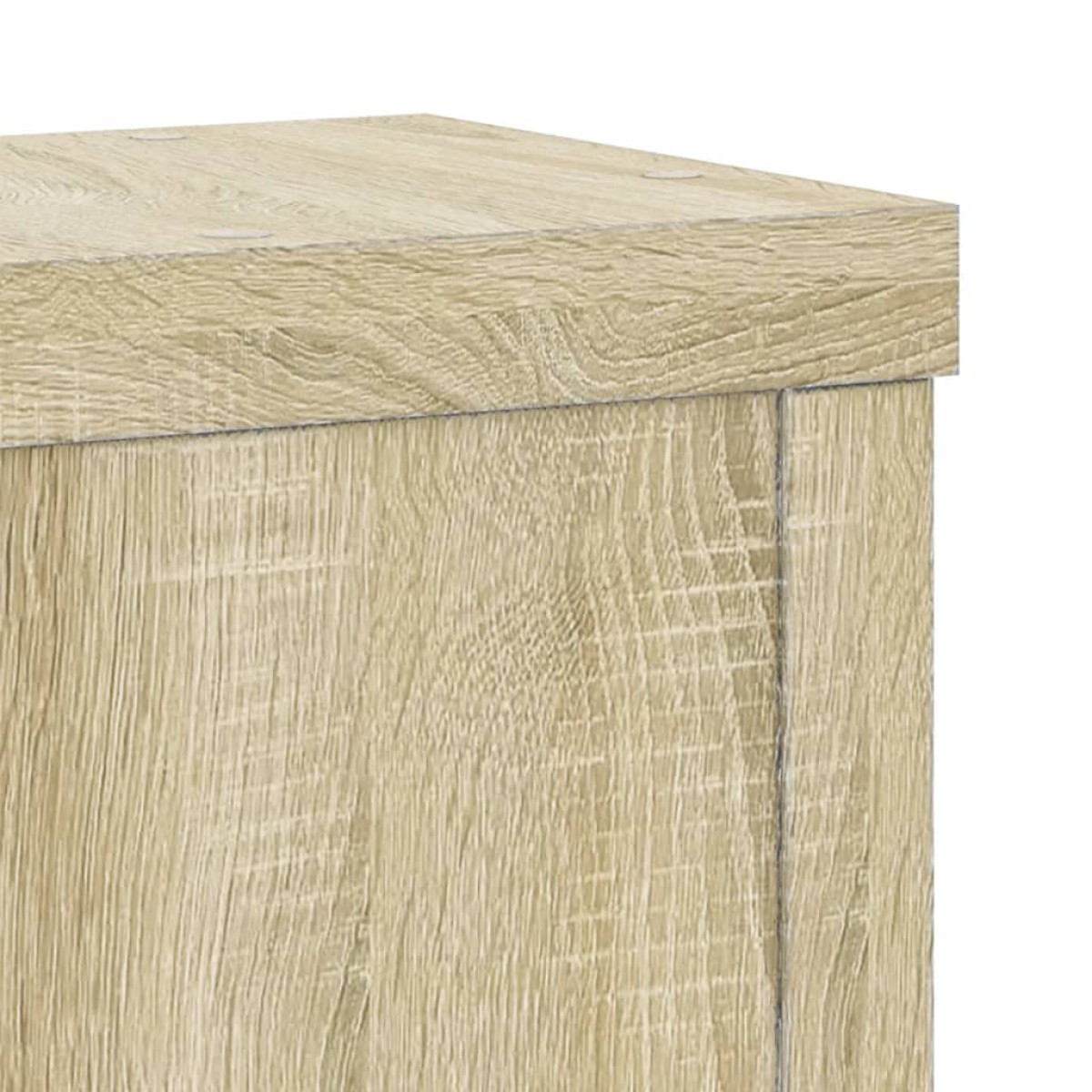 vidaXL Βάσεις Φυτών 2 Τεμ. Sonoma Δρυς 15x15x20 εκ. Επεξεργασμένο Ξύλο