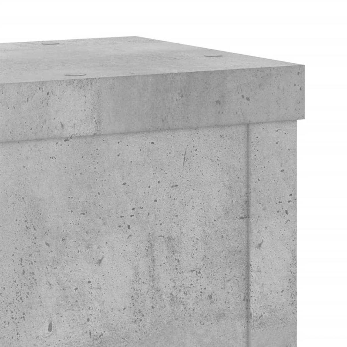 vidaXL Βάσεις Φυτών 2 τεμ. Γκρι Σκυρ. 15x15x20 εκ. Επεξεργασμένο Ξύλο