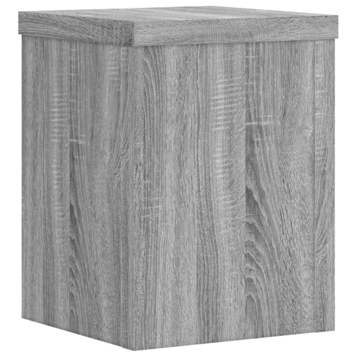 vidaXL Βάσεις Φυτών 2 Τεμ. Γκρι Sonoma 15x15x20 εκ. Επεξεργασμένο Ξύλο